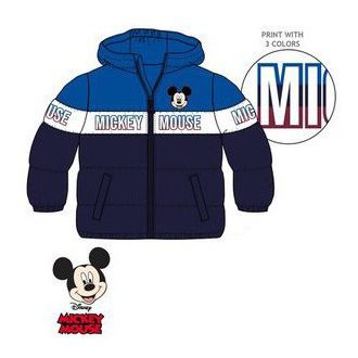 Disney Mickey Classic Blue baba bélelt kabát 6 hó