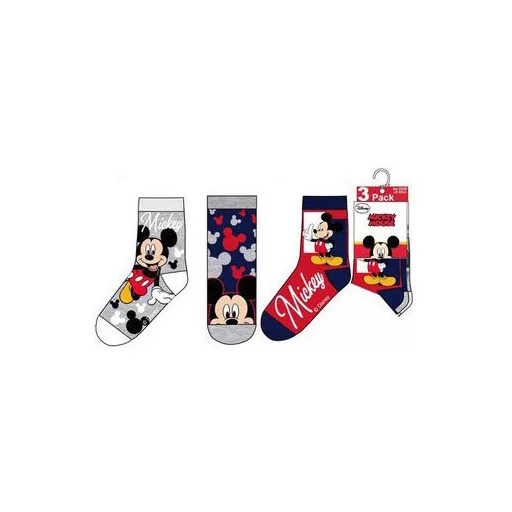 Disney Mickey Cozy Toes gyerek zokni 31/34