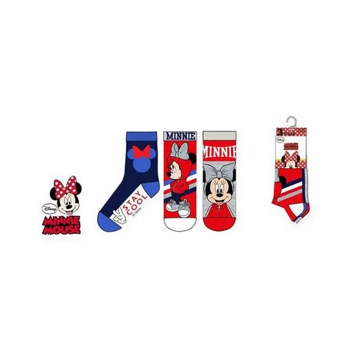 Disney Minnie Stay Cool Red gyerek zokni 31/34