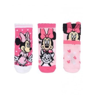 Disney Minnie Figaro Pink baba zokni 0/6 hó