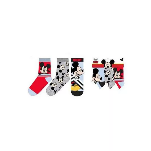 Disney Mickey Stride Red gyerek zokni 23/26