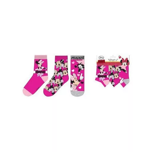 Disney Minnie Pink Style gyerek zokni 31/34