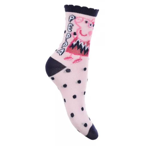 Peppa malac Sparkle Steps gyerek zokni  27/30