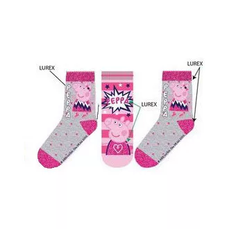 Peppa malac Grey gyerek zokni  31/34