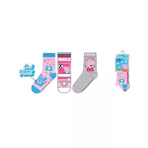Peppa malac Smile gyerek zokni  27/30