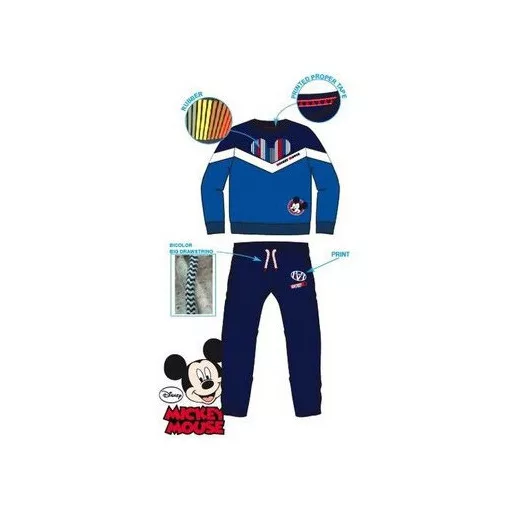 Disney Mickey Wink Blue gyerek melegítő, jogging szett 8 év / 128 cm