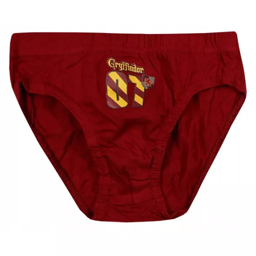 Harry Potter Gryffindor gyerek fehérnemű, alsó 3 darab/csomag 6 - 8 év / 116 - 128 cm