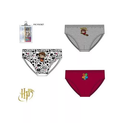 Harry Potter Magic gyerek fehérnemű, alsó 3 darab/csomag 6 - 8 év / 116 - 128 cm