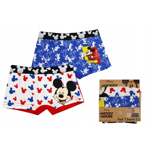 Disney Mickey Blue gyerek boxeralsó 2 darab/csomag 4 - 5 év / 104 - 110 cm