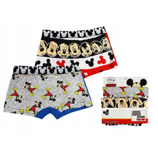 Disney Mickey Joke gyerek boxeralsó 2 darab/csomag 6 - 8 év / 116 - 128 cm