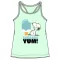 Snoopy Yum Green gyerek rövid póló, felső 10 év / 140 cm