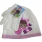 Disney Dr Plüssi Hug White gyerek sapka + kesztyű szett 52 cm