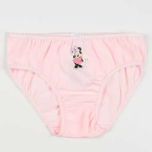 Disney Minnie Purple Dots gyerek fehérnemű, bugyi 3 darab/csomag 6 - 8 év / 116 - 128 cm