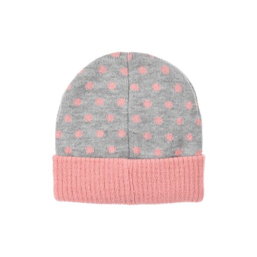 Disney Minnie Dots Grey baba sapka + kesztyű szett 48 cm