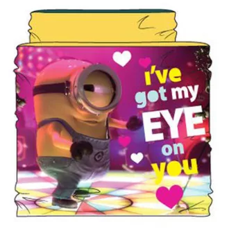 Minyonok Eye on You Yellow gyerek sál, snood