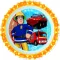 Sam a tűzoltó Rescue Mission micro lapostányér 22 cm