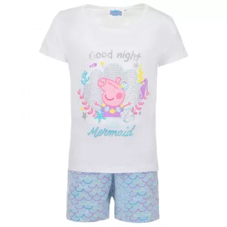   Peppa malac Good Night Mermaid gyerek rövid pizsama 3 év / 98 cm
