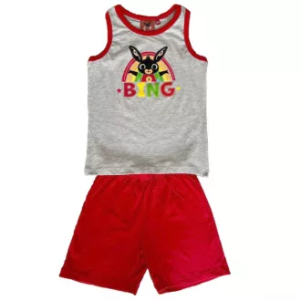 Bing Red gyerek rövid pizsama 5 - 6 év / 110 - 116 cm