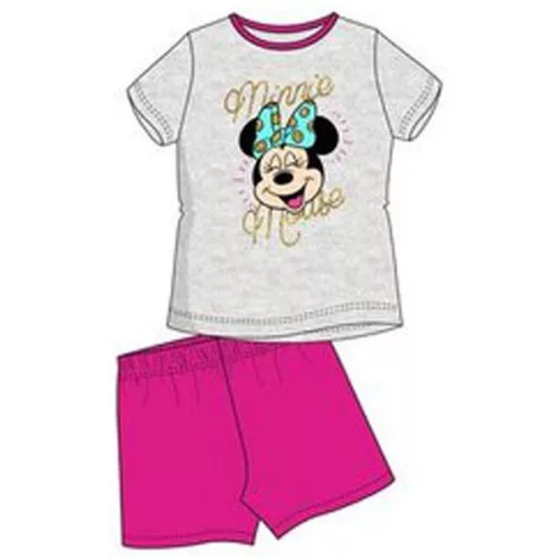 Disney Minnie Laugh Grey gyerek rövid pizsama 4 év / 104 cm