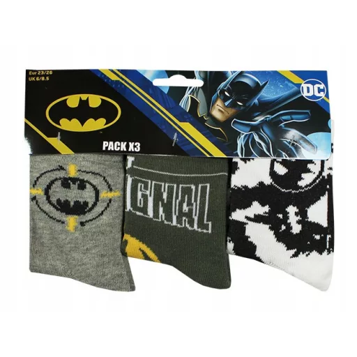 Batman Signal gyerek zokni 31/34