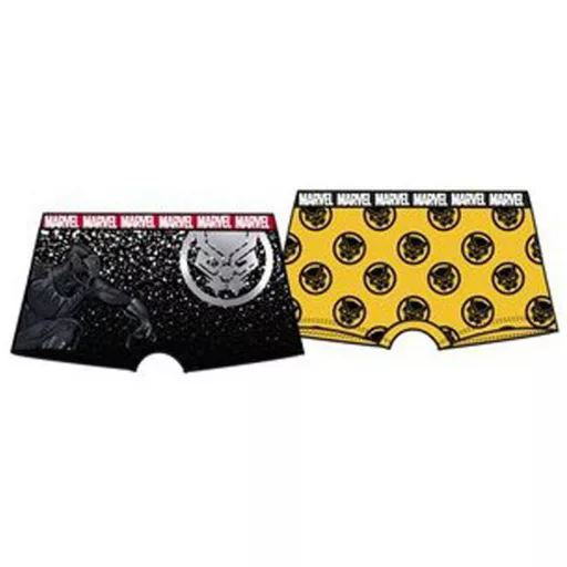 Bosszúállók Black Panther gyerek boxeralsó 2 darab/csomag 9 - 10 év / 134 - 140 cm