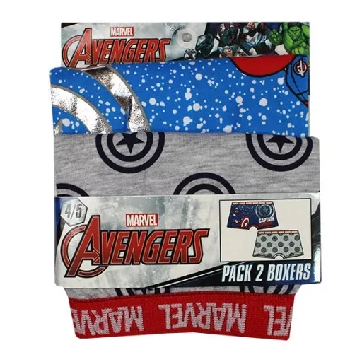 Bosszúállók Captain America gyerek boxeralsó 2 darab/csomag 4 - 5 év / 104 - 110 cm
