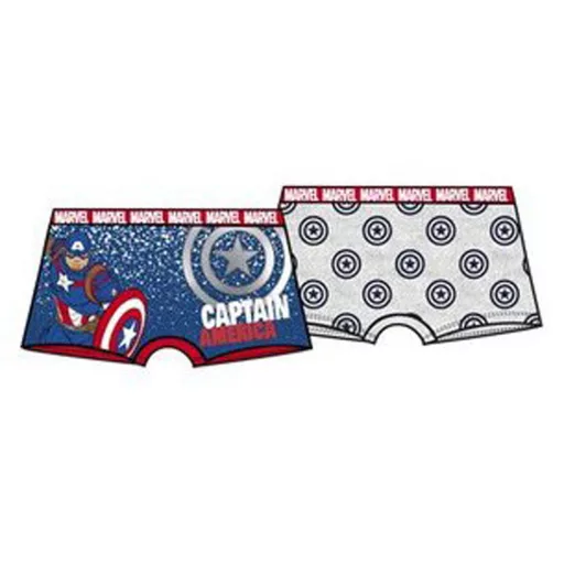 Bosszúállók Captain America gyerek boxeralsó 2 darab/csomag 4 - 5 év / 104 - 110 cm