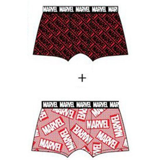 Marvel Red férfi boxeralsó 2 darab/csomag S