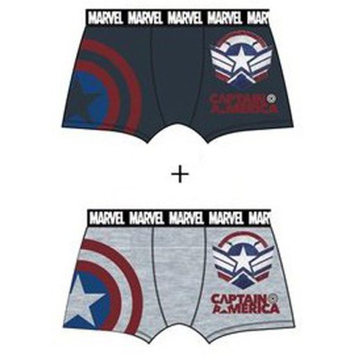 Marvel Captain America férfi boxeralsó 2 darab/csomag M