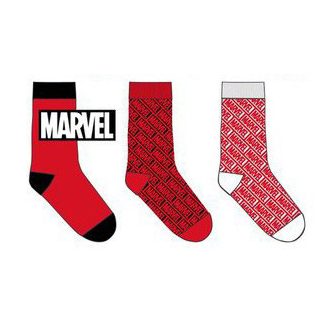 Marvel Red férfi zokni 39/42