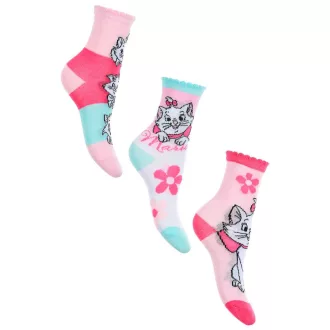 Disney Marie Fancy Pink gyerek zokni 23/26