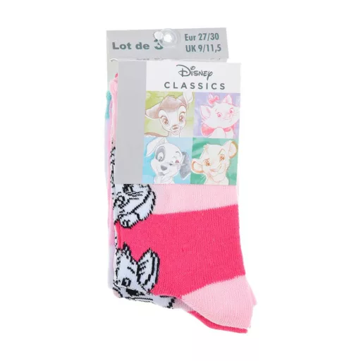 Disney Marie Fancy Pink gyerek zokni 27/30