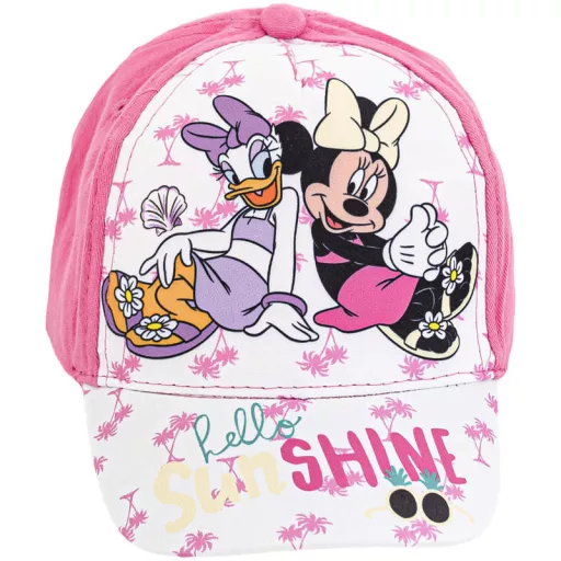 Disney Minnie Sunshine Pink baba baseball sapka 50 cm
