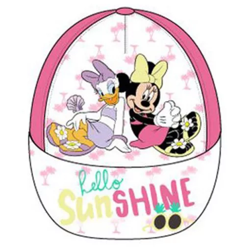 Disney Minnie Sunshine Pink baba baseball sapka 50 cm