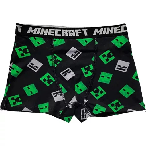 Minecraft Green gyerek boxeralsó 2 darab/csomag 6 év / 116 cm