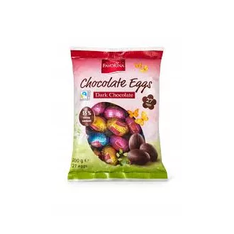 Étcsokoládés csokitojások 200 g 27 darab tojás