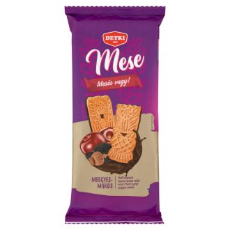 Mesés meggyes-mákos keksz