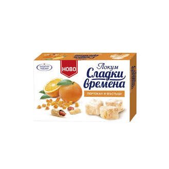 Lokum narancs ízű