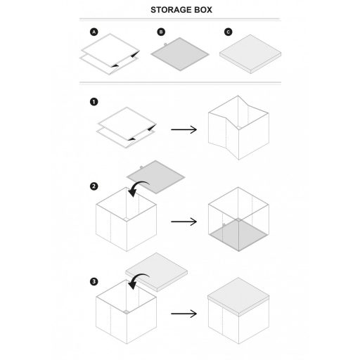 Fisher Price Happy Day játéktároló 30×30×30 cm