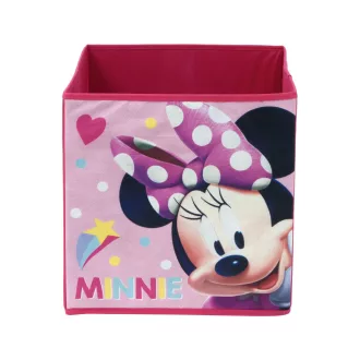 Disney Minnie Polka Charm játéktároló 31×31×31 cm