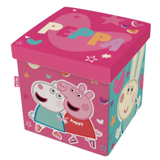 Peppa malac Happy játéktároló 30×30×30 cm