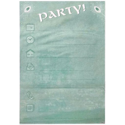 Disney Aladdin Party Meghívó