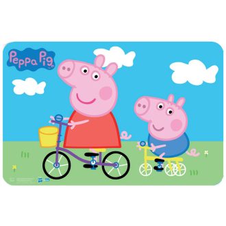 Peppa malac Bicycle tányéralátét 43x28 cm