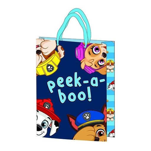 Disney, Mancs Őrjárat, Pókember papír ajándéktasak, ajándékzacskó 34x26x12 cm