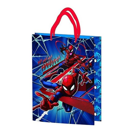 Disney, Mancs Őrjárat, Pókember papír ajándéktasak, ajándékzacskó 34x26x12 cm