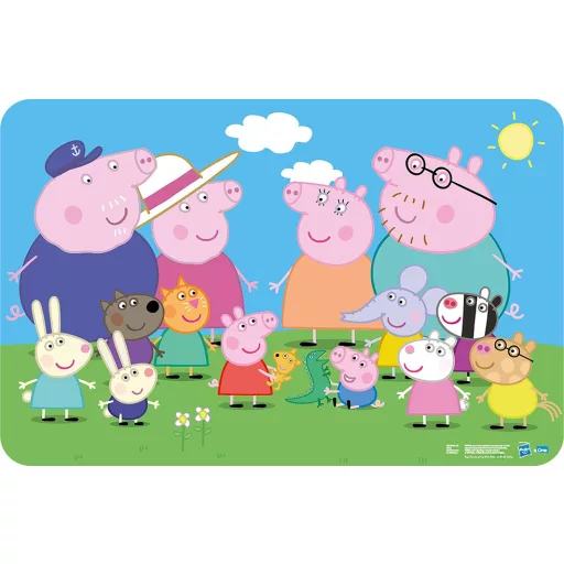 Disney, Bosszúállók, Mancs Őrjárat, Peppa malac Mix tányéralátét 43x28 cm