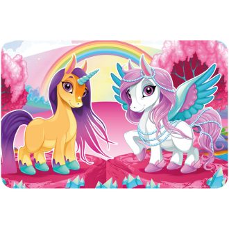 Unikornis and Pegasus tányéralátét 43x28 cm