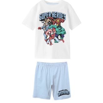   Bosszúállók Super heroes gyerek rövid pizsama 2 - 8 év / 92 - 128 cm