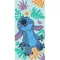 Disney Lilo és Stitch, A csillagkutya Fun Colores fürdőlepedő, strand törölköző 70x140cm