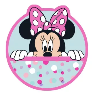 Disney Minnie Cheeky formapárna, díszpárna 34x33 cm